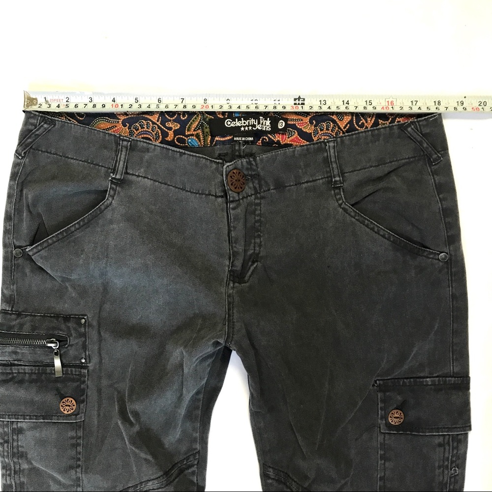 Celebrity Pink skinny cargo pants sz 13 - Picture 4 of 7